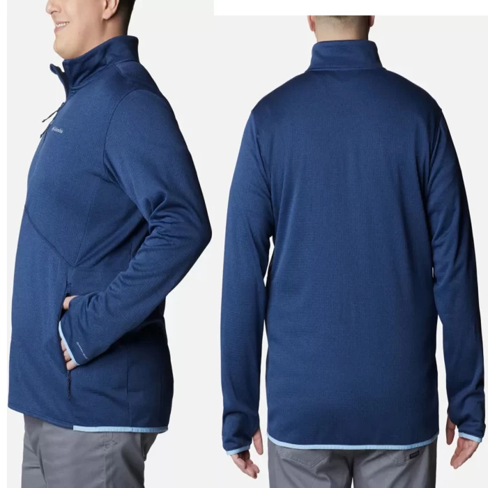 Campera Polar Columbia Park View Full Zip Hombre